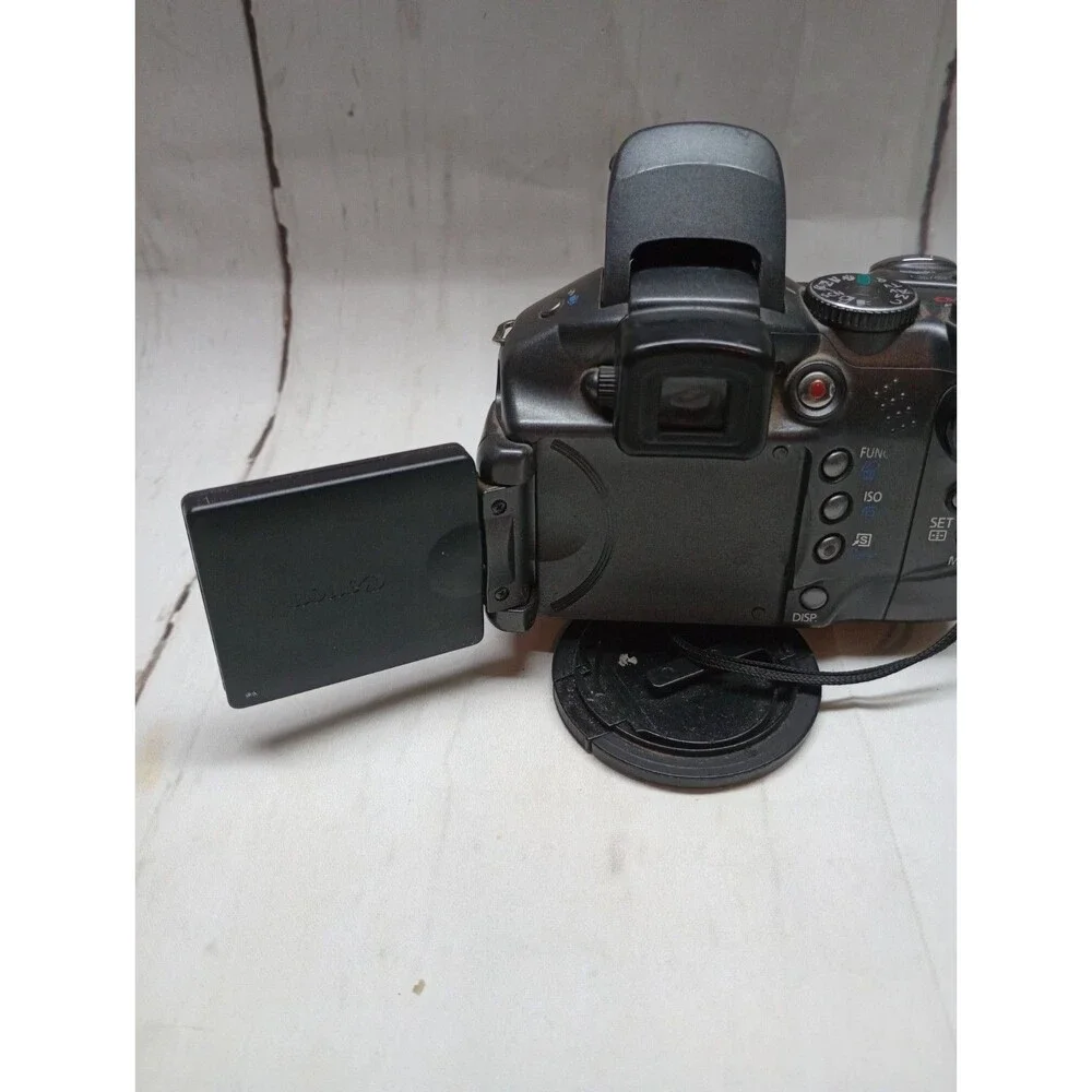 Canon PowerShot S3 IS Black 6.0MP Digital Camera As Is For Parts Only